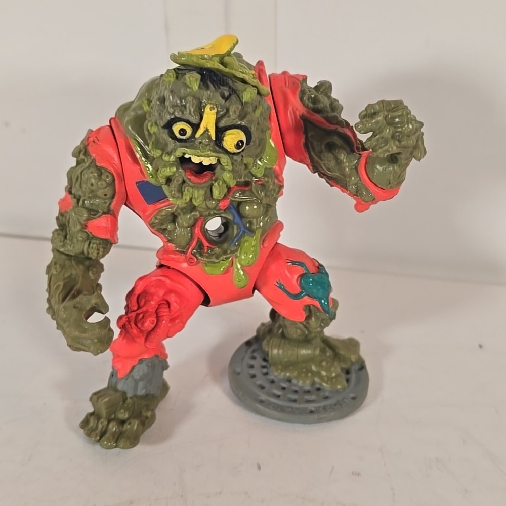 Vintage 1990 Muckman Teenage Mutant Ninja Turtles TMNT Action Figure